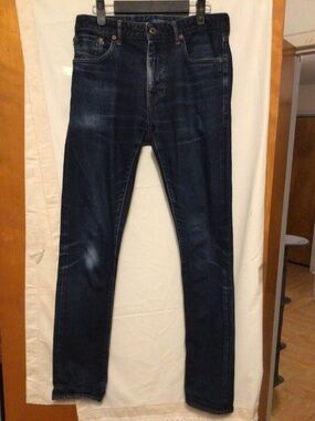 Japan Blue Jean Circle salvaged straight with some fading SZ 29 J305